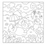 Cute Friends - Para Colorir