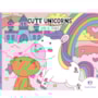 Cute Unicorns - Para Colorir