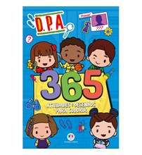 Livro 365 Atividades e Desenhos para Colorir Barbie - minipreco