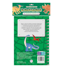 Dinos - Leia e colecione - Diário com Pins