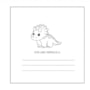 Dinos' world - Livro para colorir com 12 canetinhas