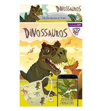 Dinossauros - Kit com máscara