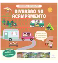 Diversão no acampamento - Livro desdobrável  brincadeiras