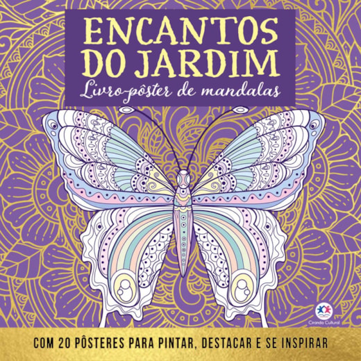 Encantos do jardim - 20 pôsteres para pintar
