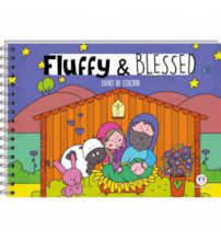 Fluffy and Blessed - Livro de Colorir