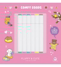 Fluffy and Cute - Para Colorir