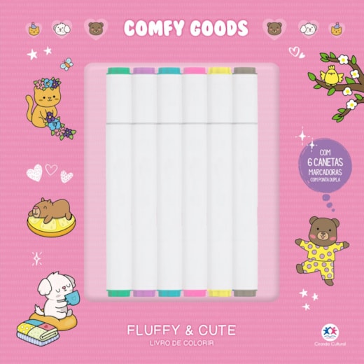Fluffy and Cute - Para Colorir