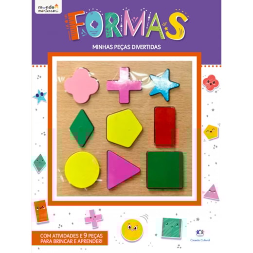 Formas - Com 9 peças para brincar e aprender