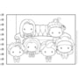 Friends - Coloring Time