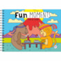 Fun Moments - Livro de colorir com marcador