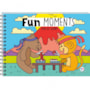 Fun Moments - Livro de colorir com marcador