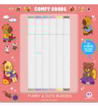 Furry and Cute Buddies - Para Colorir