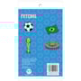 Futebol - Comfy and Cozy 4 Cards para colorir e colecionar