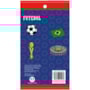 Futebol - Comfy and Cozy 4 Cards para colorir e colecionar