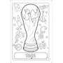 Futebol - Comfy and Cozy 4 Cards para colorir e colecionar