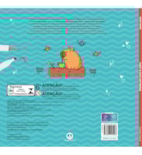 Fuzzy e Cute Capibaras - Livro de Colorir com 6 Marcadores