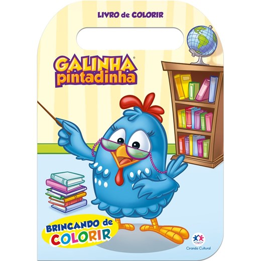 Colorindo desenho do pintinho amarelinho da galinha pintadinha mini I  Desenhos Coloridos 