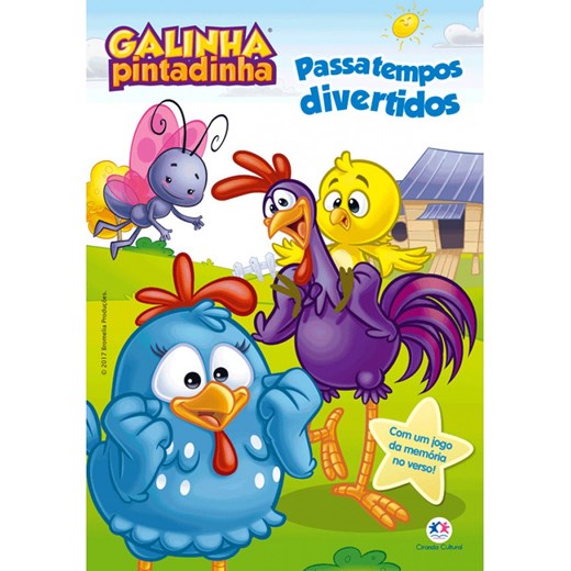 Galinha Pintadinha - Passatempos divertidos - Ciranda Cultural