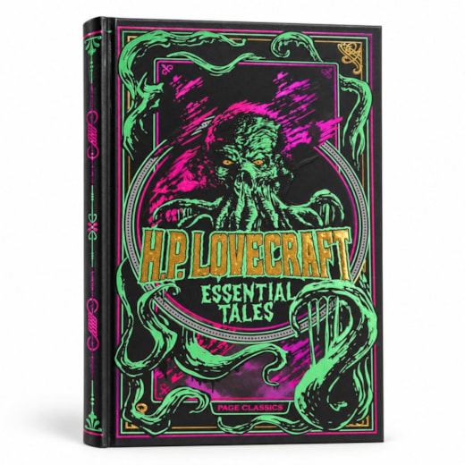 H.P. Lovecraft - Essential Tales - Edição importada em inglês - Capa dura com relevo