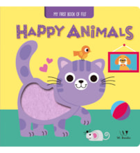 Happy animals - Felt Book
