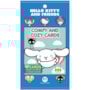 Hello Kitty - Comfy and Cozy 4 Cards para colorir e colecionar