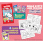 Hello Kitty - Comfy and Cozy 4 Cards para colorir e colecionar