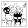 Hello Kitty - Cozy Coloring Book