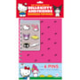 Hello Kitty - Leia e colecione - Diário com Pins