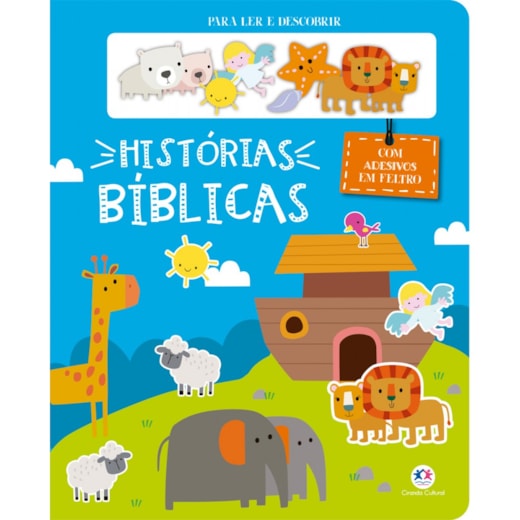 Histórias Bíblicas - Com adesivos em feltro