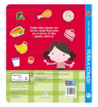 Hora de comer! - Com adesivos em feltro
