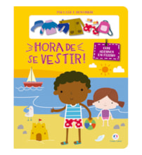 Hora de se vestir! - Com adesivos em feltro