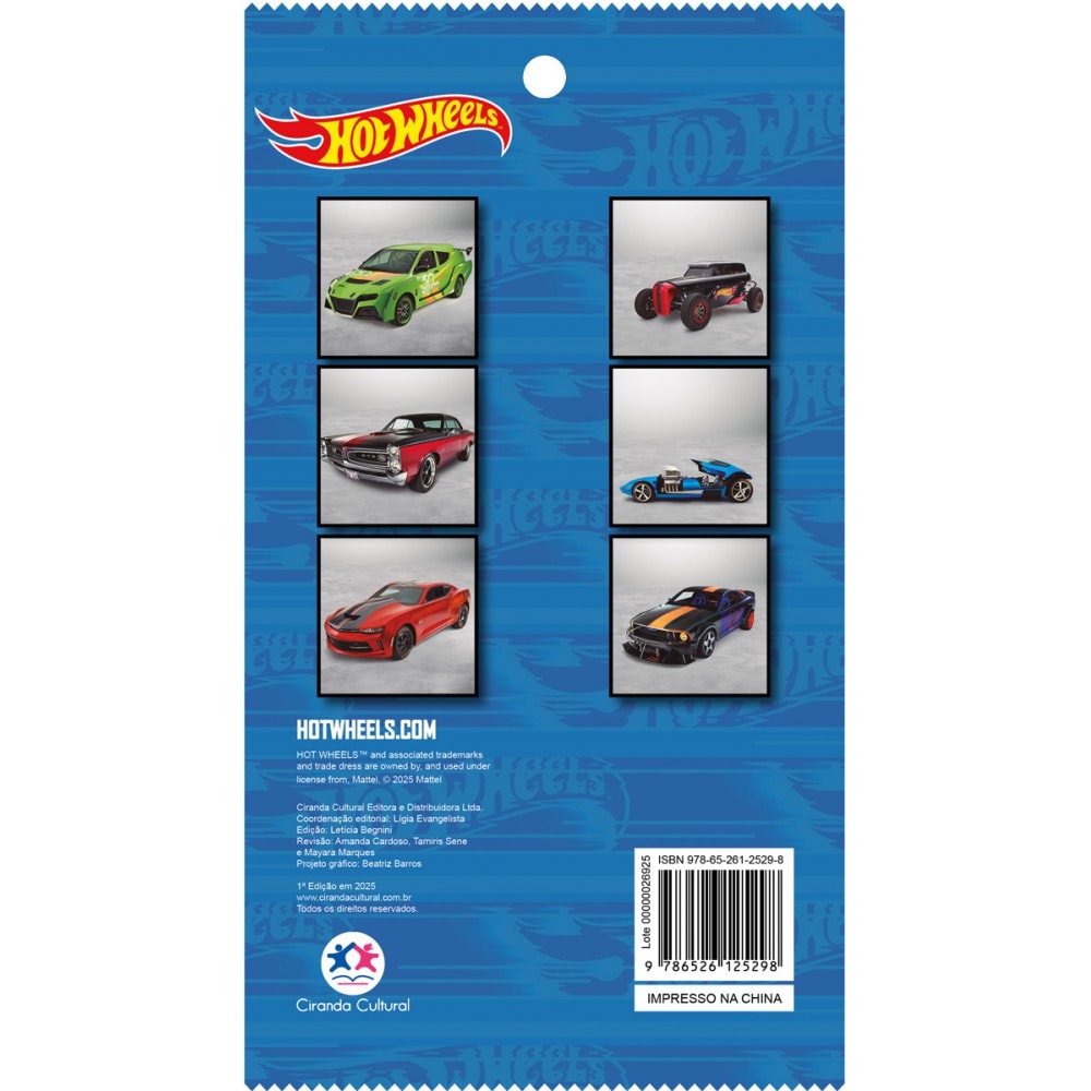 Hot Wheels - Comfy and Cozy 4 Cards para colorir e colecionar