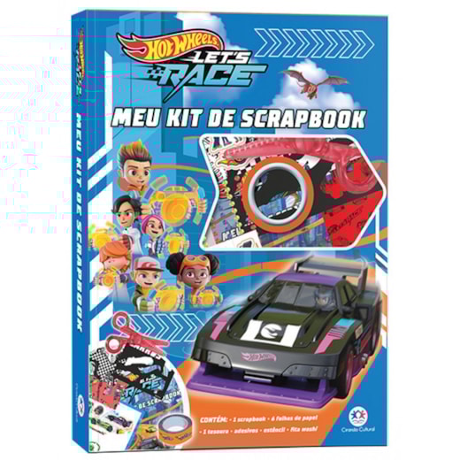 Hot Wheels - Meu kit de Scrapbook