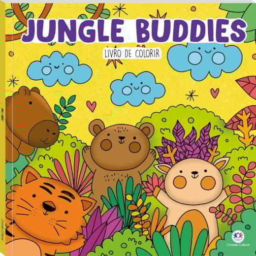 Jungle Buddies - Livro de Colorir