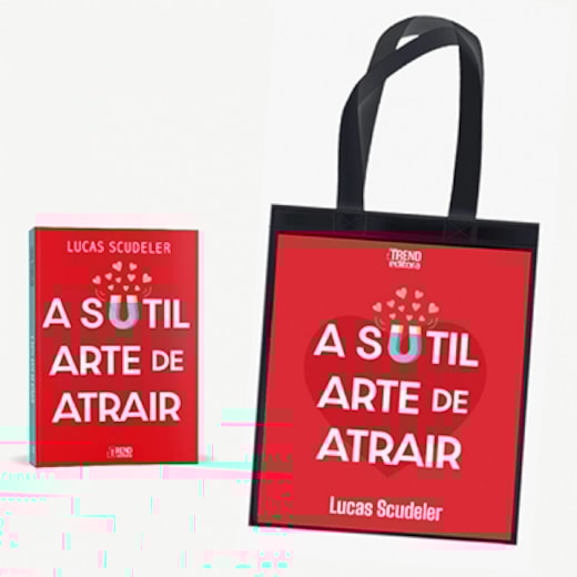 Kit A Sutil Arte de Atrair - Livro + Ecobag Exclusiva