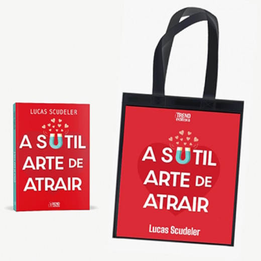 Kit A Sutil Arte de Atrair - Livro + Ecobag Exclusiva - Ciranda Cultural