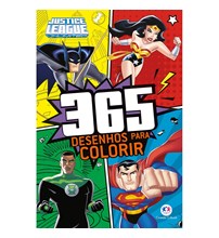 Liga da Justiça - 365 Desenhos para colorir