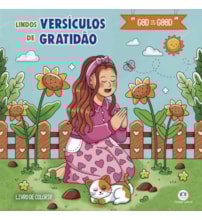 Lindos Versículos de Gratidão - Livro de Colorir