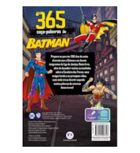 Livro 365 atividades 365 caça-palavras do Batman