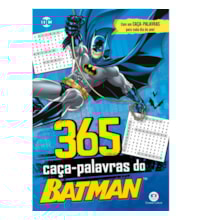 Livro 365 atividades 365 caça-palavras do Batman
