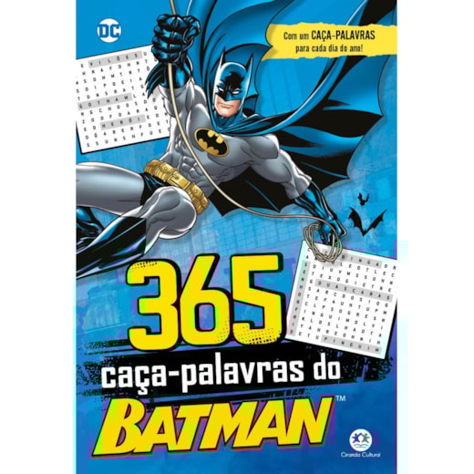 Livro 365 atividades 365 caça-palavras do Batman
