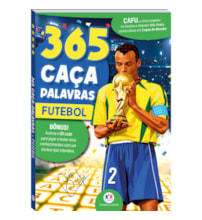 Livro 365 atividades 365 Caça-Palavras Futebol Cafu