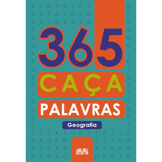 Livro 365 atividades 365 caça-palavras - Geografia