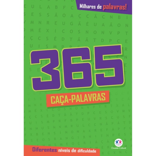 Livro 365 atividades 365 Caça-Palavras I