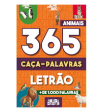 Livro 365 atividades 365 caça-palavras letrão - Animais