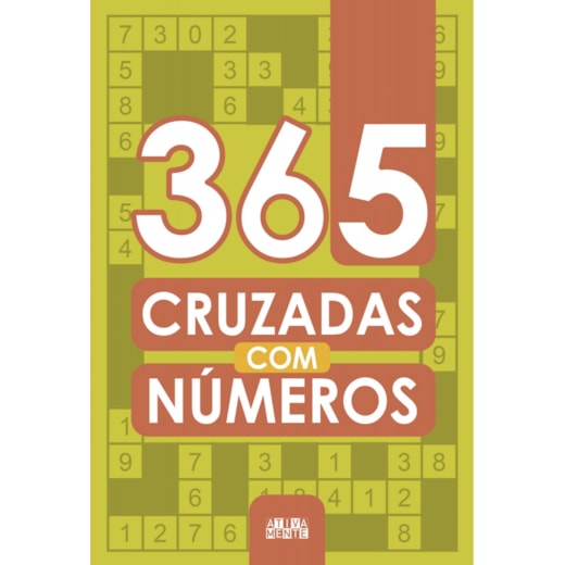 Livro 365 atividades 365 cruzadas com números