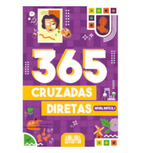 Livro 365 atividades 365 cruzadas diretas  - nível difícil I