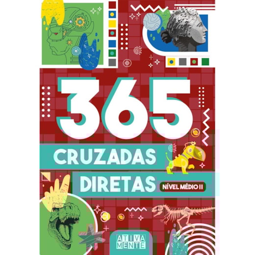 Livro 365 atividades 365 cruzadas diretas  - nível médio II
