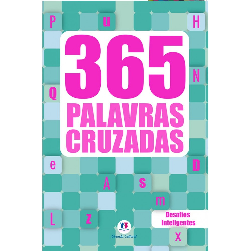 Livro 365 atividades 365 Palavras Cruzadas Diretas - Vol.2