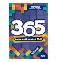 Livro 365 atividades 365 Palavras cruzadas plus - volume I